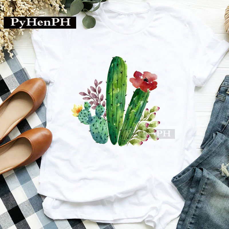 Camiseta Feminina de Verão com - Plant Parent Shirt avaliação e preço