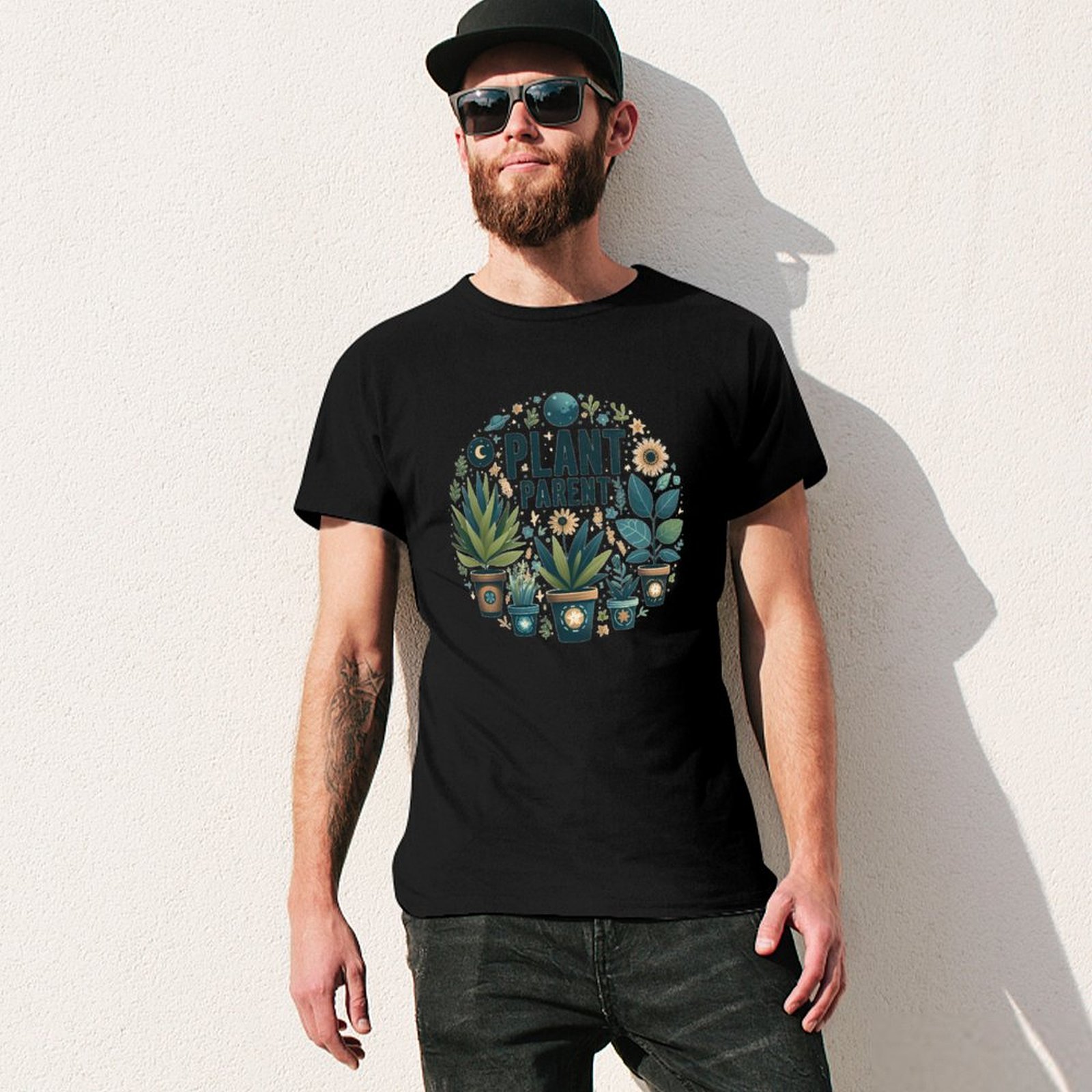 Camiseta casual com estampa ar - Plant Parent Shirt avaliação e preço